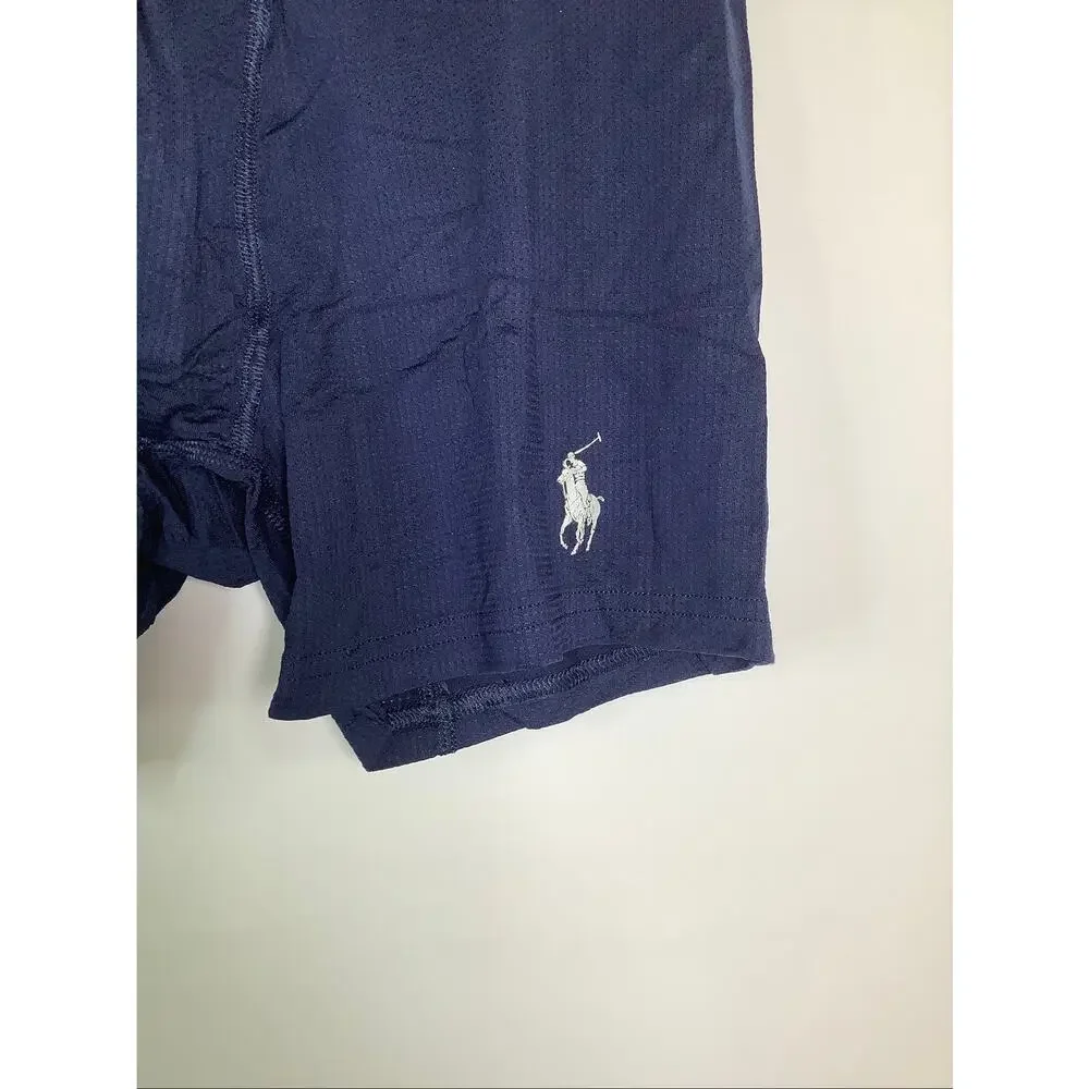 Polo Ralph Lauren Mens L Blue Perfect Flex Pouch Boxer Briefs B22-6
